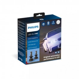 Led Headlight H4 5800°K x2 Pro9000 Philips